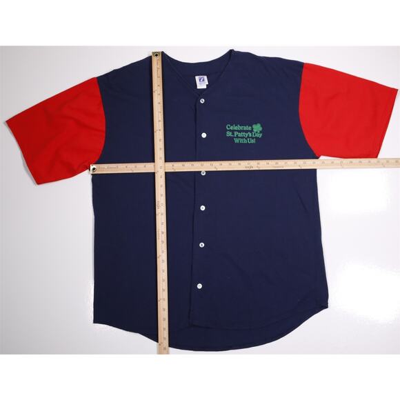 The Derby Pub Atlanta Vintage 1996 Button-Up Kiss me im Irish Shirt by Logo 7 XL - Picture 3 of 8